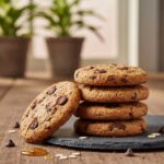 کوکی پروتئینی شکلاتی | بسته ۴ عددی