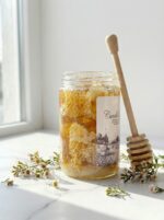 عسل طبیعی با موم | 500 گرمی - Image 4
